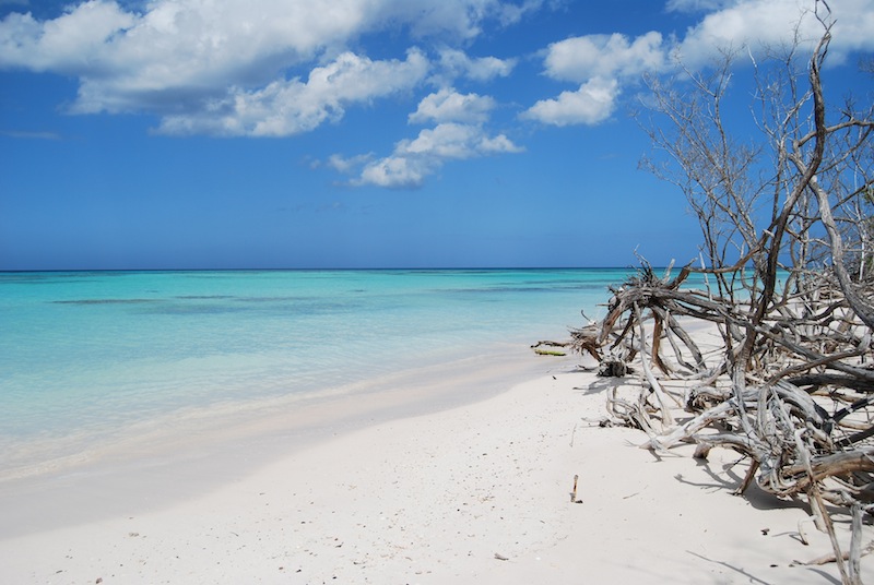 Playa en Cayo Jutias, Cuba
