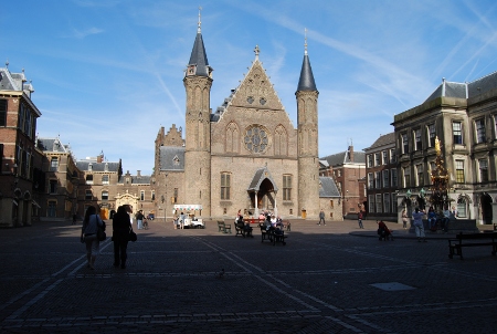 Sala de Caballeros en el Binnenhof de La Haya