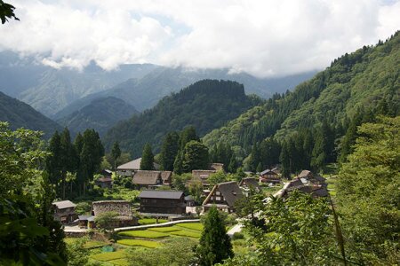 Shirakawa-go y Ainokura, pueblos de una postal japonesa